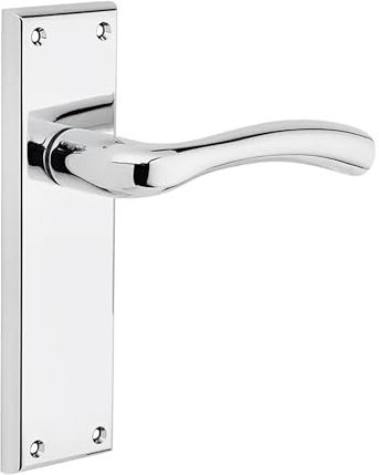 Designer Levers - Minerva Lever Latch Door Handle Polished Chrome