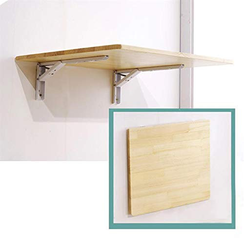 Klappbarer Bartisch, Wandmontage, Kiefernholz, 17 Größen