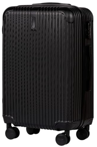 Wings Koffer Hartschale - 66 x 43 x 26 cm Groß Reisekoffer & Trolleys - Ultraleicht Rollkoffer mit Rollen - Koffer Trolley Handgepäck - Hartschalenkoffer Mit Schloss - Trolley Klein für Flugzeug