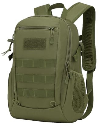 ZHIERNA Taktischer Rucksäcke für Fahrrad Wandern Spazieren Klettern Bergsteigen Radfahren Rucksack Molle Schultasche Daypack Schulrucksack Unitasche Laptoptasche für Outdoor Sport