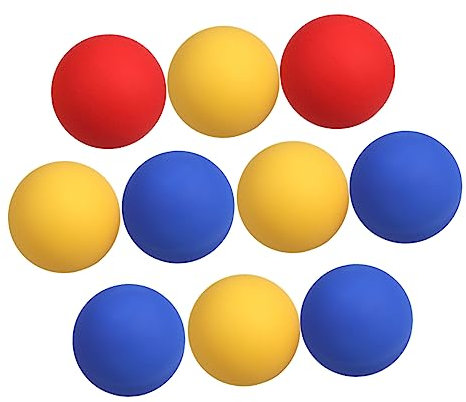 PACKOVE 10 Stück Faszienball Triggerpunktkugel Triggerpunktmassage Massageball Zur Therapie Muskelball Massagebälle Tiefengewebsmassageball Ball Für Massage Therapiebälle Zufällige Farbe
