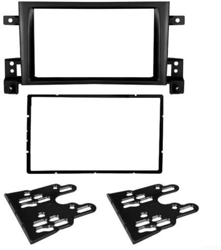 Kit de embellecedor de panel de marco para Suzuki Grand Vitara 7 pulgadas radio estéreo de coche 2005 2017, proceso de instalación simple