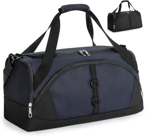Rieeyrslza Bolsa de Deporte Bolsa Deporte Gimnasio Bolsa Gimnasio de Viaje con Compartimento