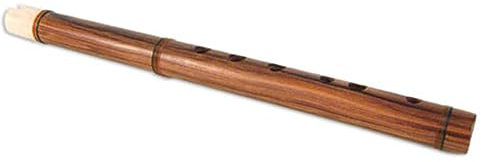 NOVICA Flûte Andée Quena en bois avec embouchure en os de vache et étui de transport