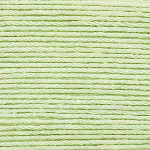 Ricorumi DK Wolle 100% Baumwolle Häkelgarn Häkelwolle 1 Knäul 25g Farbe (045 pastellgrün)
