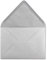 100 DIN C6 Briefumschläge Hellgrau - 11,4 x 16,2 cm - 120 g/m² Nassklebung Brief-Hüllen ohne Fenster für Einladungen von Ihrem Glüxx-Agent