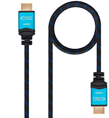 Nano Cable 10.15.3707 - Cable HDMI de 7 m, Color Negro