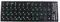 P Prettyia Tastatur Haut Tastatur Aufkleber Russische Drahtlose Tastatur Grüne Tastatur Aufkleber