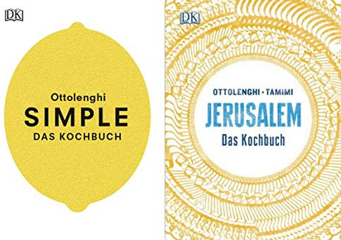 Simple + Jerusalem 2 Kochbücher im Set plus 1 exklusives Postkartenset