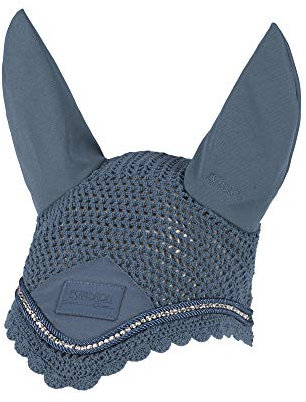 Eskadron Crystal Fliegenkopfschutz vintageblue Platinum 20, Größe:STÜCK