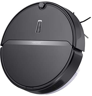 Roborock E4 Saug- und Wischroboter (Saugleistung 2000Pa, 150min Akkulaufzeit, 640ml Staubbehälter, 180ml Wassertank, 69dB Lautstärke, Gyroskopen-Sensoren-Routensystem, App-/Sprachsteuerung) Schwarz