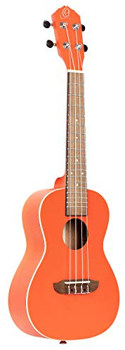 Ortega Guitars Konzert Ukulele Akustisch – Earth Series – Okoume, Orange (RUPUKI)