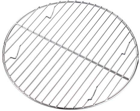 CAMPINGMOON Rundes Kühlgitter zum Backen, Edelstahl, W24, Durchmesser φ24 cm