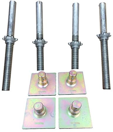 Alloy Scaffold Tower Adjustable Legs & Base Plates