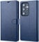 OCASE Compatible with Samsung Galaxy S23 Ultra Case, Premium PU Leather Wallet Phone Case with [Card Holder][RFID Blocking][TPU Inner Shell] Shockproof Flip Cover for Galaxy S23Ultra 5G 6.8 Inch,Blue