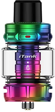 Original Vapo'resso iTank 2 Tanque Atomizador 8ml Gran Capacidad 510 Rosca Ajuste GTi Bobina Para GEN 80S / GEN 200 Kit Target 200 (Arcoíris) - No Nicotine