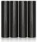 RAGO® Stretchfolie Schwarz Möbelfolie 4 Stück I folie für möbel Hand Stretchfolie rollen I Palettenfolie Handfolie Wickelfolie I Verpackungsmaterial (40 x 9,5 x 9,5 cm) 1,85 kg I 300m Länge