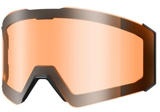 OutdoorMaster Falcon Kinder Ski Brillen Linse, austauschbare magnetische Linse, Anti-Nebel zylindrische Linse für Snowboard Brillen