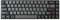 DrunkDeer G65 Rapid Trigger Mechanische Tastatur Magnetschalter Gaming PBT Tastenkappe Verkabelt 65% Größe Kompakt 68 Tasten RGB Ghost Protection Schwarz