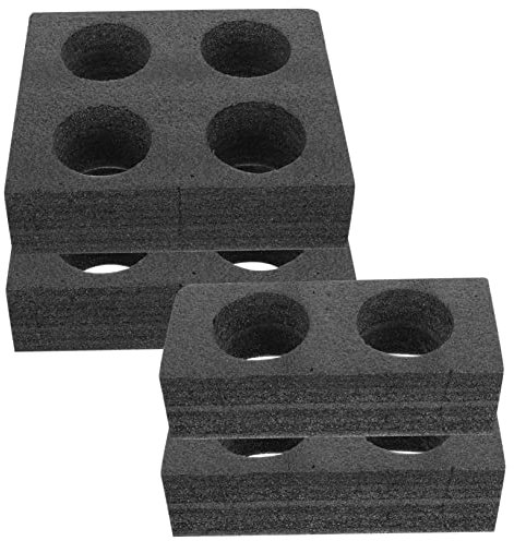 Cabilock Support De Tasse D'extérieur pour Boissons À Emporter Porte-gobelets Portables 4 Plateaux À Gobelets pour