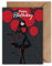 WBdesignz Anime Geburtstag Karte mit Umschlag - Stilvolle Geburtstagskarte “Happy Birthday” Elegante Glückwunschkarte Geschenkkarte zum Geburtstag Happy Birthday Karte (DIN A6)