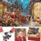 Christmas Advent Calendar 2024 Jigsaw Puzzles for Adults, 1008 Piece Jigsaw Puzzle Birthday Gifts, Jigsaw Toys Gifts for Women Men Kids, for Her Thank You Gifts Friendship Gifts