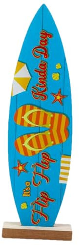 Surfbrett-Mittelstücke für Tische,Surfbrett-Tischdekorationen - Sommerparty-Dekorationen,Multifunktionale Surfbrett Strandschilder, Sommer Holzschild, Surfbrett für Wand, , Wanddekoration, U