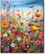 LZLHDE Diamond Painting Erwachsene 40x50cm, Diamant Painting Bilder Blumen 5d Diamond-Painting DIY Mosaikherstellung Bastelset Erwachsene und Anfänger für Haus Wanddeko