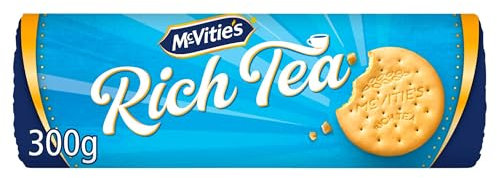 Rich Tea Biscuits 300g (Pack Of 6) Delicious Taste the sweetness in every bite Tasty And Twisty Treat