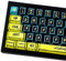 JOMKIZ PBT Keycaps - Japanese Manga Theme Keycaps Set, 131 Keys Cherry Profile Dye-Sub Custom Keycap, Cyberpunk 2077 Minimalist Style Key Caps for 60%, 65%, 75%, 100% Cherry MX Mechanical Keyboard