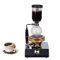SZSXYBZ Personaliza lo que necesitas cafetera premium con calentador de lámpara halógena, cafetera de vacío de temperatura ajustable para 2 personas, cafetera ideal para oficina (dorado)