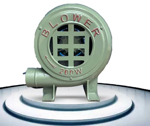 Pealihuy Souffleur électrique pour forge, barbecue centrifuge compact et commercial, souffleur d'air robuste pour cheminée/extérieur, 40 W