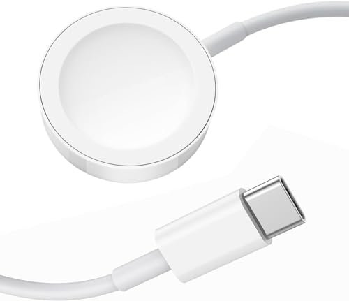Ladestation, USB‑C magnetisches i Watch Ladegerät [MFI-zertifiziertes] Ladekabel, für Apple Watch Ultra2 Ultra Series 9 8 7 6 SE SE2 5 4 3 2 1