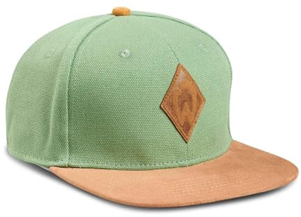 Soulbuddy Werder Bremen Fanartikel – Werder Bremen Kinder Cap – Unisex Kinderkappe – Schirmmütze für Jungen & Mädchen – Trendiger Sonnenhut für Outdoor & Freizeit – Grün – Größe L