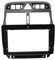 Marco De Radio para Peugeot 307 307CC 2002-2013 Marco DVD Coche 9 Pulgadas Kit Molduras Tablero Instrumentos Radio Reproductor Multimedia Pantalla Grande(Only Frame-Silver)