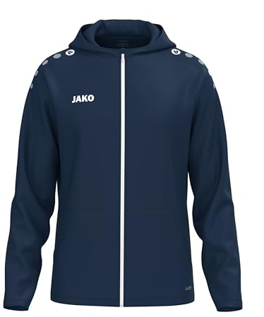 JAKO One Kapuzenjacke – Atmungsaktive Sportjacke für Kinder aus 100% Polyester, mit weichem Micro-Fleece, ideal für Sport und Freizeit