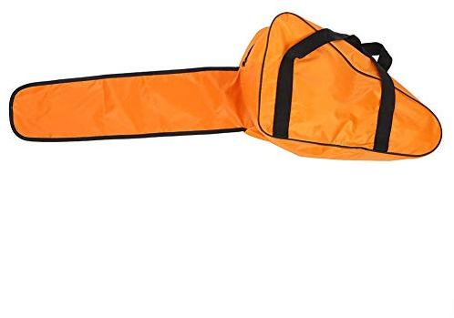 Chainsaw Bag, Oxford Fabric Chain Saw Protective Holder Case Orange Portable Chainsaw Carrying Bag Guard Holdall for 12in 14in 16in Chain Saw, 30 x 25 x 5 cm