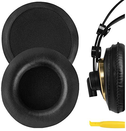 Geekria, Cuscinetti di ricambio per cuffie AKG K240, K240S, K240 MKII, K241, K270, K271, K271S, K272, in pelle di poliuretano