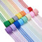 BENECREAT 15 Rollen 150M gemischte Farbe nmuster Stoff Lace Ribbon von der Rolle fur Hochzeitseinladung, Karten, Dekorieren, Nahen, Hair Bow Making, Geschenkverpackung, 45mm breit
