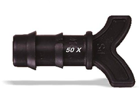 50X Tapon de Polietileno para Riego por goteo de Ø 16 mm