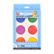 Micador Early Start Low-Mess Washable Paint Disc Set - 6 Bright Colors - Tempera Paint Discs - 45mm - Educational Art Activities - Ages 2+