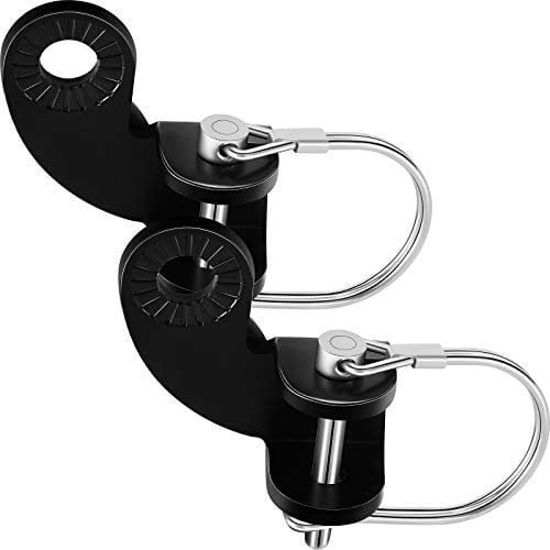 Burley Lot de 2 adaptateurs d'attelage de remorque de vélo coudé 12,2 mm Compatible avec Les remorques Burley