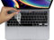 MyGadget Funda Teclado EU Compatible con Apple MacBook Pro 13 Pulgadas (Desde 2020) & Pro 16 (2018-2020) - Protector Silicona - Keyboard Skin - Transparente