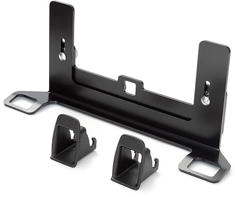 ISOFIX para Coche Homologado Geevorks Kit de Montaje de Anclaje de Sujeción Soporte de Adaptador isofix para Asiento de Coche y Auto
