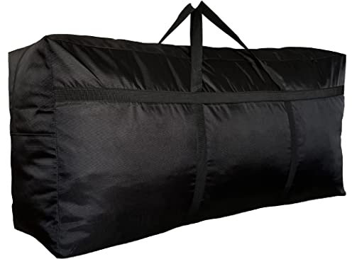 DoYiKe, Extra große Aufbewahrungs-Reisetasche mit Reißverschluss und Griffen, große faltbare XL-Reisetasche für Reisen – 142×69×38 cm