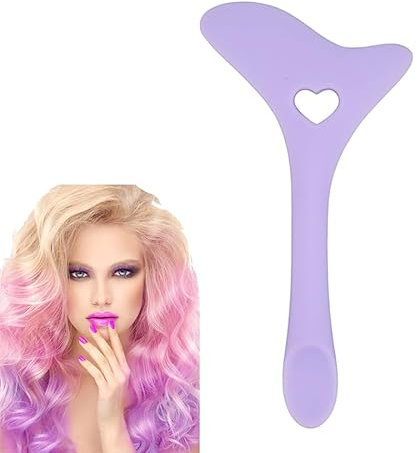 Stencil per Eyeliner Punte per Ali,Stencil Eyeliner Occhi Silicone,Aiuto per Eyeliner Strumento per Trucco Occhi in Riutilizzabile,per Trucco Occhi Rapido,per Principianti e Professionisti(Viola)