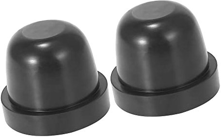 A ABSOPRO 2 Stück Auto Scheinwerfer Staubschutz Abdeckung 60mm Dichtungskappen