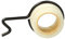 vhbw Ölpumpenschnecke Ersatz für Stihl 1123 640 7102 für Motorsäge - Eisen/Gummi, 4,5 x 2,6 x 1,3 cm, 11 g