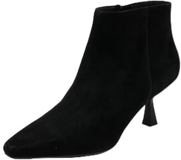 Geox D Giselda R D, Stivale alla Caviglia Donna, Nero, 39 EU