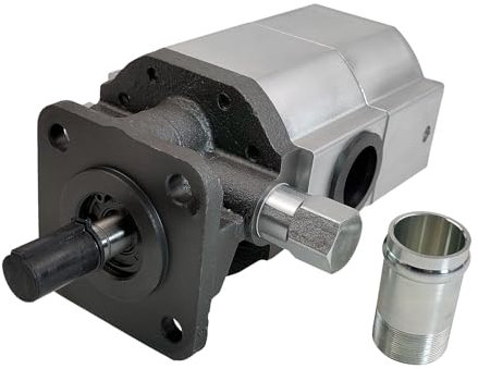 11 GPM Hydraulic Log Splitter Pump Compatible with Log Splitter 3000PSI 1/2 NPT Threads Wood Splitter Pump, 3600 RPM Aluminum Log Spliters Pump